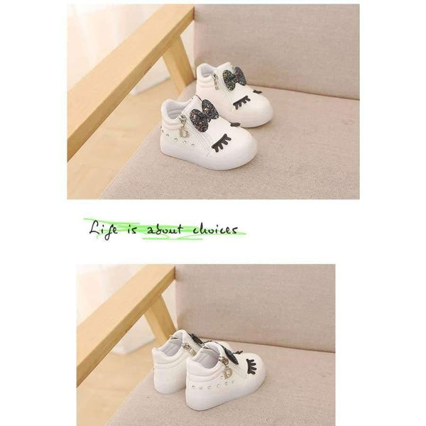 Planet Gates Pink / 6.5 Spring/Autumn  Pu patchwork baby girls shoes Lovely cute beautiful high quality kids shoes European children boot sneakers