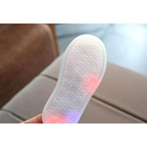 Planet Gates Pink / 6.5 Unisex girls boys shoes LED lighted high quality children sneakers shinning breathable baby kids shoes