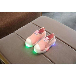 Planet Gates Pink / 6.5 Unisex girls boys shoes LED lighted high quality children sneakers shinning breathable baby kids shoes