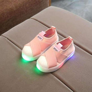 Planet Gates Pink / 6.5 Unisex girls boys shoes LED lighted high quality children sneakers shinning breathable baby kids shoes