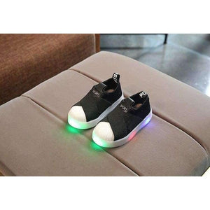 Planet Gates Pink / 6.5 Unisex girls boys shoes LED lighted high quality children sneakers shinning breathable baby kids shoes