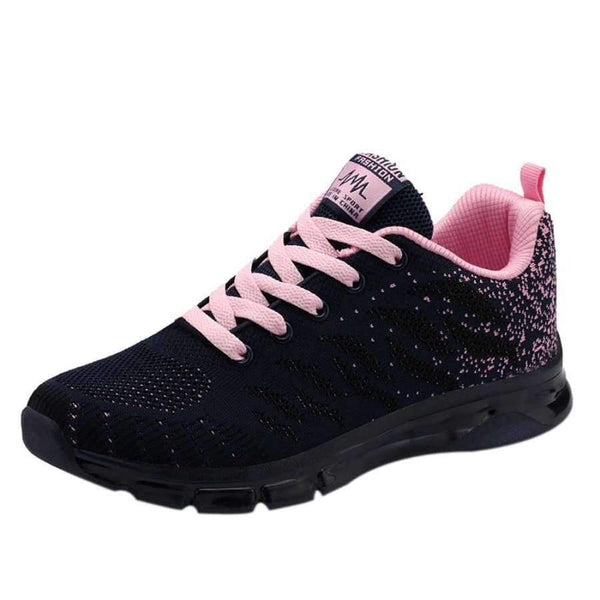 Planet Gates Pink / 6 / China YOUYEDIAN Fashion Women Vulcanized Shoes Sneakers Ladies Lace-up Casual Shoes Breathable Walking Canvas Shoes Graffiti Flat #jss