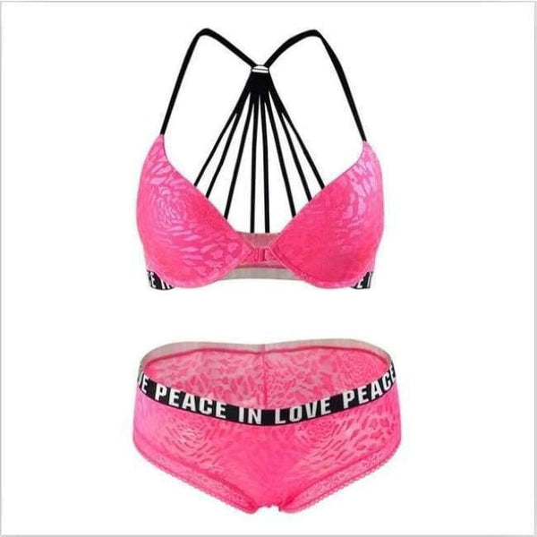 Planet Gates Pink / 70A Women fitness workout sexy underwear lounge underwear women bra set patchwork sexy bra vs pink black blue lingerie