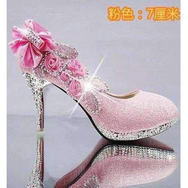 Planet Gates 2016 Glitter Gorgeous Wedding Bridal Evening Party Crystal High Heels Women Shoes Sexy Woman Pumps Fashion Bridal Shoes 9 color