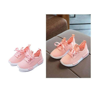 Planet Gates Pink / 8.5 Spring Autumn Kids Shoes  Fashion Mesh Casual Children Sneakers For Boy Girl Toddler Baby Breathable Sport Shoe