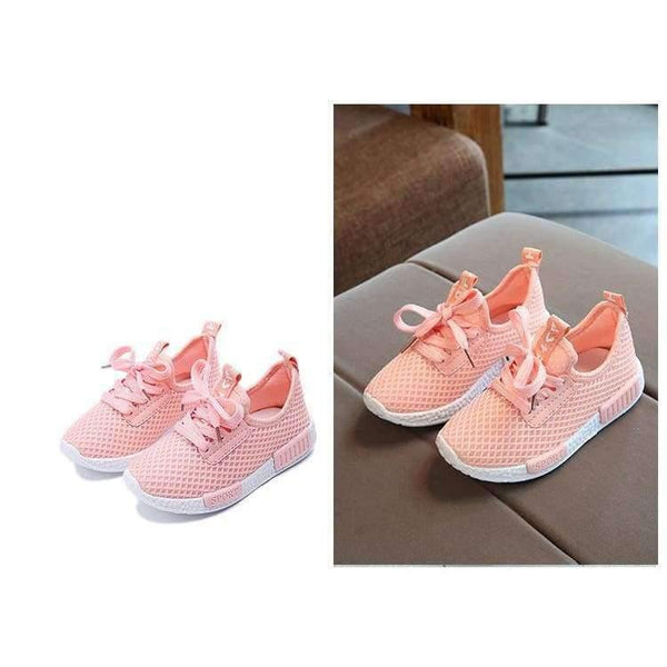 Planet Gates Pink / 8.5 Spring Autumn Kids Shoes  Fashion Mesh Casual Children Sneakers For Boy Girl Toddler Baby Breathable Sport Shoe