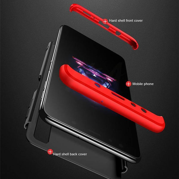 H&A 360 Degree Full Cover Phone Case For Samsung Galaxy J4 Plus J6 Plus J8 A7 2018 Matte Shockproof PC Phone Cover A7 J8 Case - Planet Gates