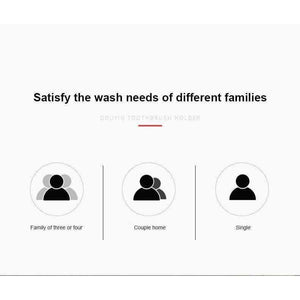 Planet Gates PINK Automatic Toothpaste Dispenser Washing Set Toothpaste Squeezers Toothbrush Holder Cup Wall Mount Bath Set Bathroom Accessories