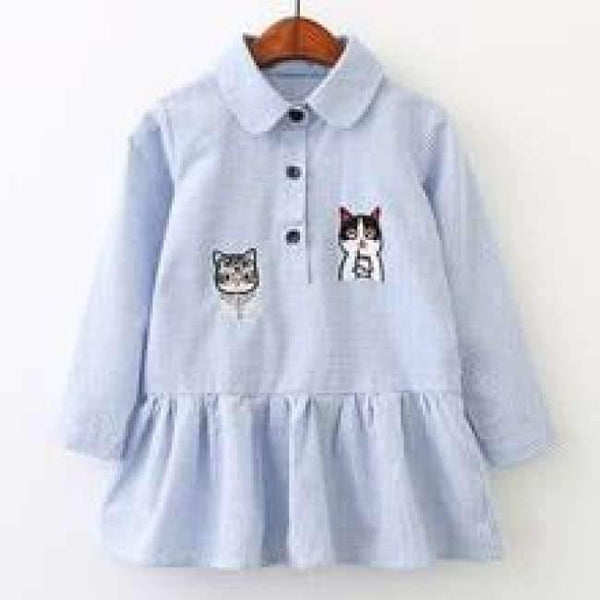 Planet Gates Pink AZ1209 / 3T Girls Dress  New Brand Girls Clothes European And America Style Kids Clothes Plaid Pocket Design Baby Girls Dress