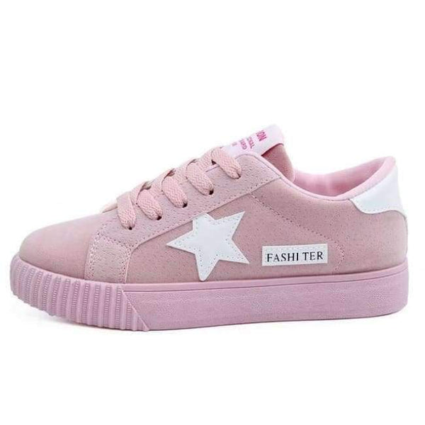 Planet Gates Pink B / 6 Weweya Fashion Women Shoes Women Vulcanize Shoes Comfortable Damping Platform Shoes Women Casual Shoes Tenis Feminino Size 35-43