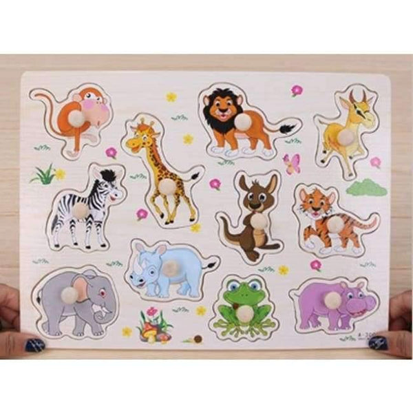 Planet Gates Pink Baby Kid Early educational toys baby hand grasp wooden puzzle toy alphabet and digit learning education child wood jigsaw toy