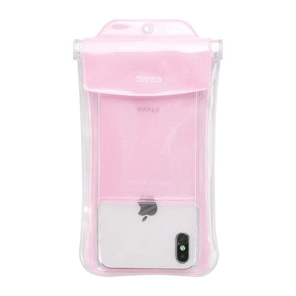 Baseus IP68 Waterproof Case For iPhone X XR XS MAX 8 7 P30 Samsung S10 Phone Pouch Bag Airbag Swimming Phone Case Cover
