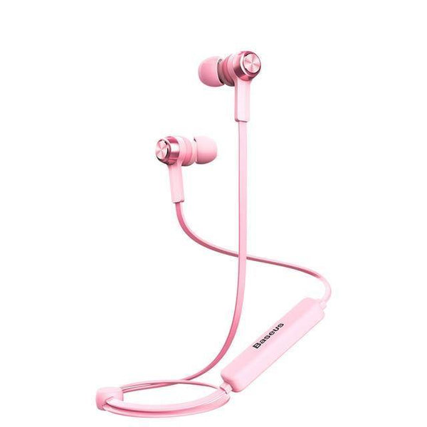 Planet Gates Pink Baseus B11 Magnet Wireless Bluetooth Earphone Sport V4.1 Bluetooth Headset Headphone With Mic Stereo Earbuds For iPhone Xiaomi