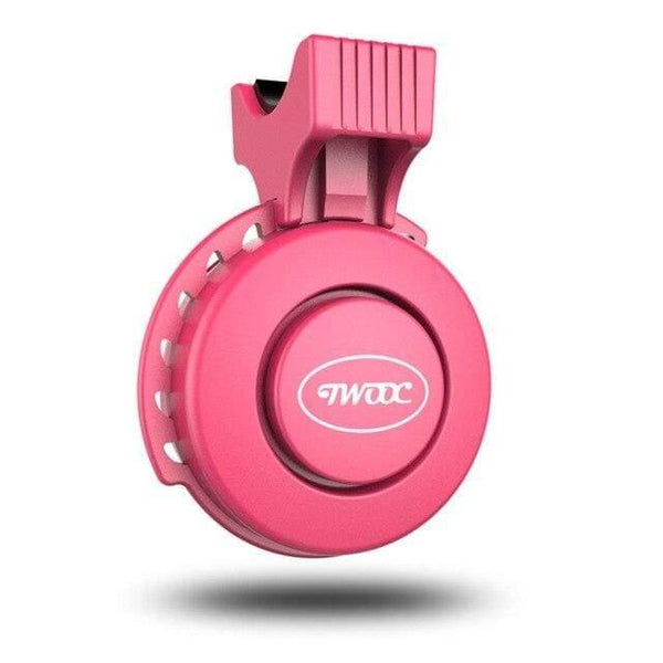 Planet Gates Pink Bicycle Bike 120db USB charging  Ring Electronic Bell Horn IP65 Waterproof 3 Modes Loud Alarm Bell Safety Cycling Bells