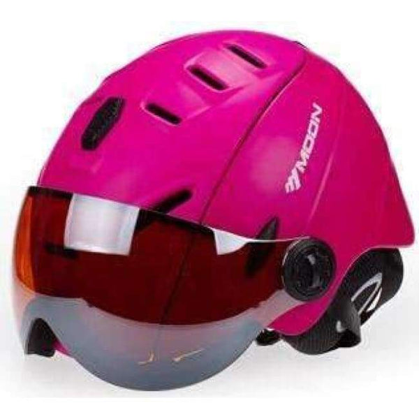 Planet Gates pink - black foam / L(58-61)cm Goggles Skiing Helmet Integrally-Molded PC+EPS CE Certificate Ski Helmet Outdoor Sports Ski Snowboard Skateboard