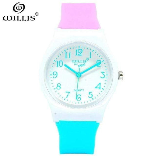 Planet Gates pink blue Sports Children Watches Kids Silicone Quartz Cute Watch For Boy Girl waterproof Swimming Wristwatch