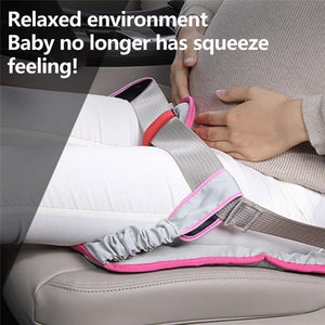 Planet Gates Pink Car Seat Belt for Pregnant Woman Driving Safety with Car Seat Cushion Shoulder Pad Car Soft Strap Protection Cover Safety Belt