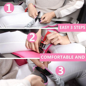 Planet Gates Pink Car Seat Belt for Pregnant Woman Driving Safety with Car Seat Cushion Shoulder Pad Car Soft Strap Protection Cover Safety Belt