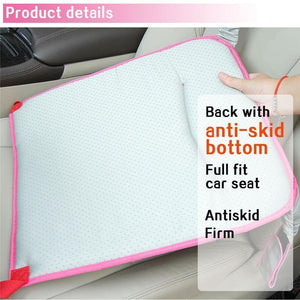Planet Gates Pink Car Seat Belt for Pregnant Woman Driving Safety with Car Seat Cushion Shoulder Pad Car Soft Strap Protection Cover Safety Belt