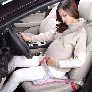 Planet Gates Pink Car Seat Belt for Pregnant Woman Driving Safety with Car Seat Cushion Shoulder Pad Car Soft Strap Protection Cover Safety Belt
