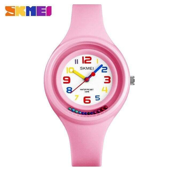 Planet Gates Pink Casual Watches Children Watch Quartz Kids Watches Anti-Freeze Children Clock Boy Girl Kid Wristwatches