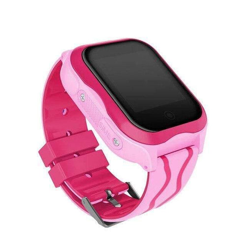 Planet Gates Pink Children Watch GPS LBS A32 Baby SIM Card Touch Screen SOS Call Camera Tracker Kids Alarm Clock Anti-Lost Smartband
