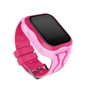 Planet Gates Pink Children Watch GPS LBS A32 Baby SIM Card Touch Screen SOS Call Camera Tracker Kids Alarm Clock Anti-Lost Smartband