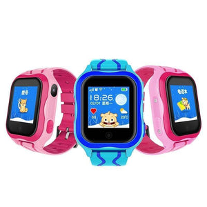 Planet Gates Pink Children Watch GPS LBS A32 Baby SIM Card Touch Screen SOS Call Camera Tracker Kids Alarm Clock Anti-Lost Smartband
