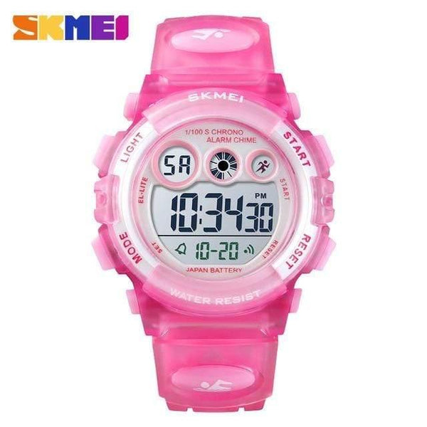 Planet Gates pink Children Watch Sport Children Watch Waterproof LED Digital Kids Watches Luxury Electronic Watch for Kids Children Boys Girls Gifts