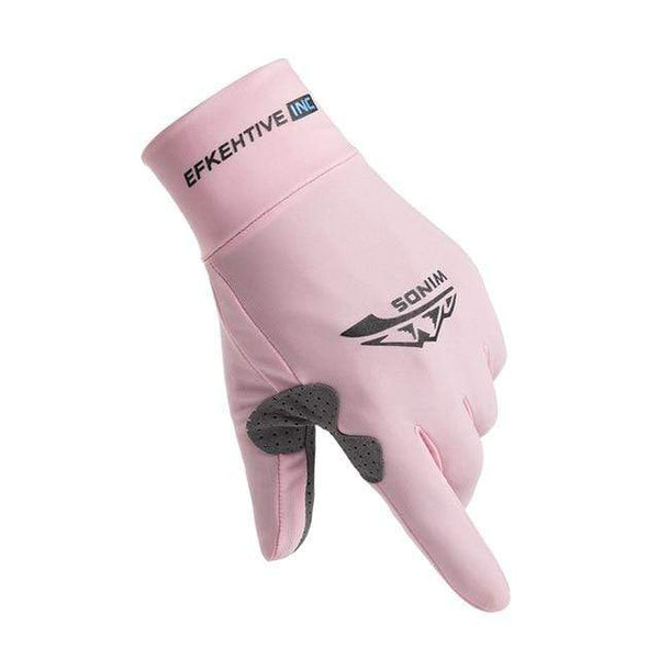Planet Gates pink / China / M Silk Light Gloves Summer Thin Men Sports Cycling Running Fitness Driving Outdoors Fishing Women Non-Slip Touch Screen Gloves