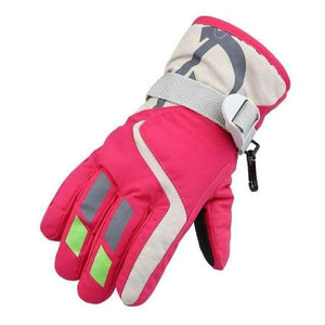 Planet Gates Pink / China Sports skiing gloves Child Winter boys and girls Warm Waterproof Windproof Snow Snowboard Ski Sports Gloves