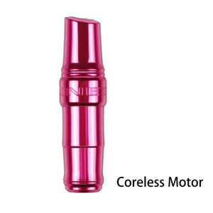 Planet Gates Pink Coreless motor B2 Tattoo Machine Pen,for Permanent Makeup,Match Needle Cartridges,Standard/Coreless Motor,28mm Grip,158g