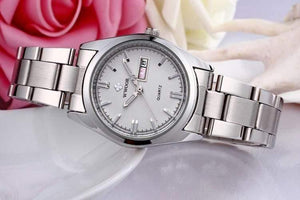 Date Day Clock Female Stainless Steel Watch Ladies Fashion Casual Watch Quartz Women Watches - Planet Gates
