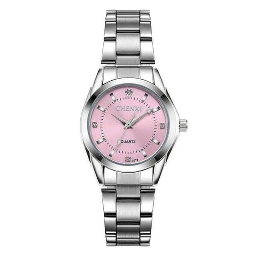 Planet Gates Pink Dial Fashion watches Women xfcs Ladies Rhinestone Quartz Watch Women's Dress Clock Wristwatches relojes mujeres