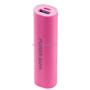 Planet Gates Pink DIY USB Mobile Power Bank Charger Pack Box Battery Case For 1 x 18650 Portable Z17 Drop ship