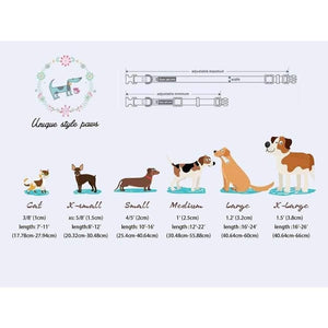 Planet Gates Pink Dog Collar and Leash Set with Bow Tie for Big and Small Dog Cotton Fabric Collar Rose Gold Metal  Buckle  Pet Products