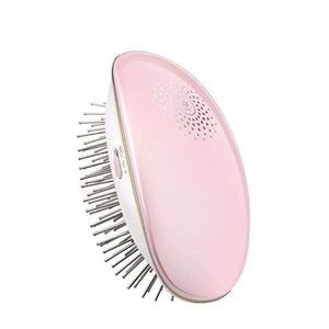 Planet Gates pink Electric Hair Brush Comb 1pc Portable Hair Massage Styling Brush Negative ions hair care Hair Straightening Curler Irons