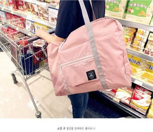 Planet Gates Pink Fashion Women's travel bags Luggage Organizer On the Suitcase Duffle bag Folding Packing Cubes Travel bag Hand Luggage