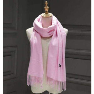 Planet Gates Pink Female Male Canada Wool Cashmere Scarf Pashmina Tassels Women Wrap Warm Luxury Brand Scarf Unisex Men SCARF