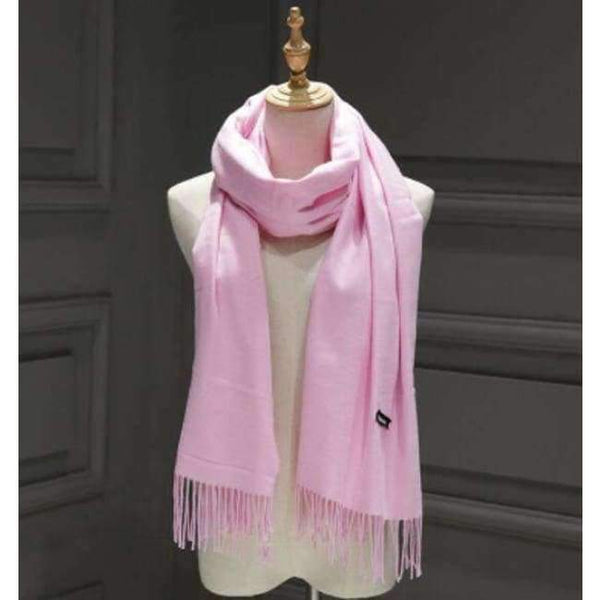 Planet Gates Pink Female Male Canada Wool Cashmere Scarf Pashmina Tassels Women Wrap Warm Luxury Brand Scarf Unisex Men SCARF