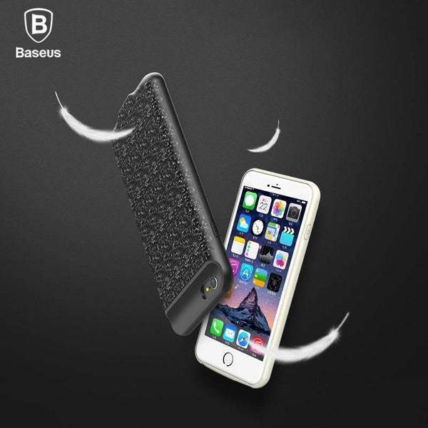 Planet Gates Pink for 6s plus / China Baseus Power Case For iphone 6s plus 2500/3650mAh Magnetic Portable Power Bank Charger Case For iphone 6s External Spare Battery