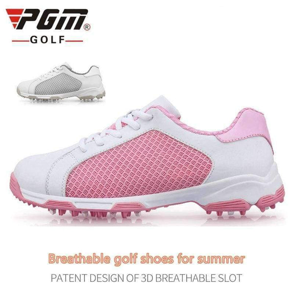 Planet Gates pink for breathable / 5 Womens Ladies Girls Women Golf Sports Air Mesh Summer Shoes Light Weight & Steady & Waterproof & Breathable & Anti-Sideslip