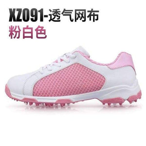 Planet Gates pink for breathable / 5 Womens Ladies Girls Women Golf Sports Air Mesh Summer Shoes Light Weight & Steady & Waterproof & Breathable & Anti-Sideslip