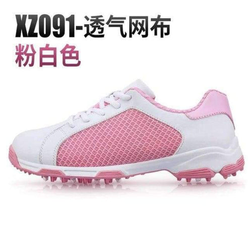 Planet Gates pink for breathable / 5 Womens Ladies Girls Women Golf Sports Air Mesh Summer Shoes Light Weight & Steady & Waterproof & Breathable & Anti-Sideslip