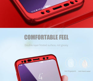 Planet Gates Pink / For Galaxy Note 9 H&A 360 Degree Full Cover Phone Case For Samsung Galaxy S9 S8 Plus S7 S6 Edge Screen Protector Film Phone Cover Note 9 8 S8 Case