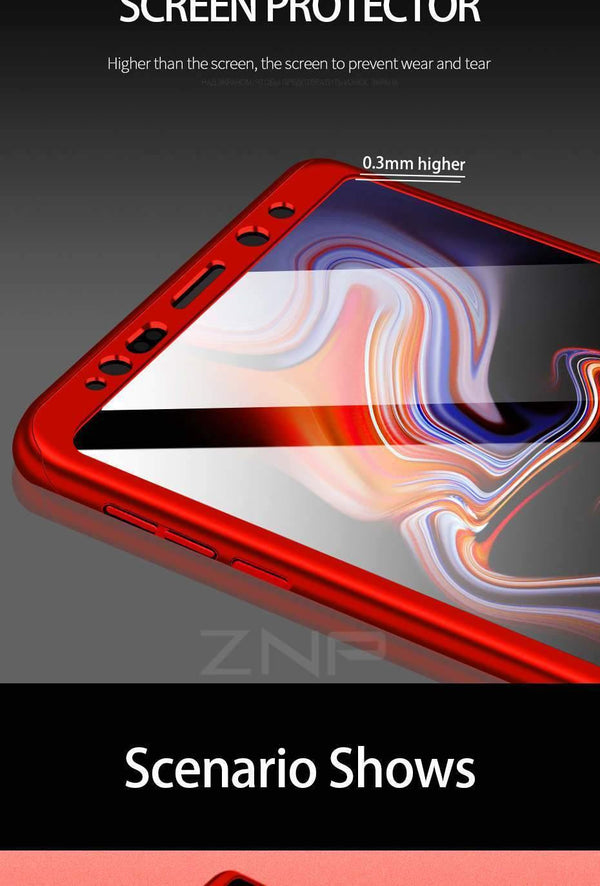 Planet Gates Pink / For Galaxy S7 ZNP 360 Full Cover Phone Case For Samsung Galaxy Note 8 9 A3 A5 A7 Protective Case For Samsung S8 S9 Plus S7 Edge Note 9 8 Cases