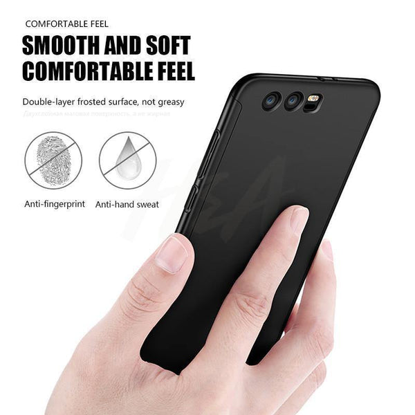 Planet Gates Pink / For Honor 8 Lite H&A Luxury 360 Full Cover Phone Case on the For Huawei Honor 9 8 Lite 10 V10 Tempered glass Protective Cover 9lite 8lite 10 Case