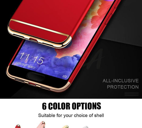H&A 360 Luxury Plating Phone Case For Huawei P20 Lite Pro P10 Plus Hard PC Protective Cover For Huawei Honor 9 Lite Cases Capa - Planet Gates