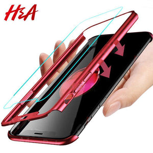 Planet Gates Pink / For Huawei P20 H&A 360 Degree Protection Full Cover Phone Case For Huawei P20 Lite P20 Pro Shockproof Cover For Huawei P20 Lite Case Glass