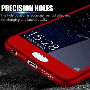 Planet Gates Pink / For Huawei P9 ZNP 360 Degree Full Cover Case For Huawei P9 P10 P20 Lite Cases With Glass For Huawei P10 P20 Plus Honor 9 9 Lite Phone Case